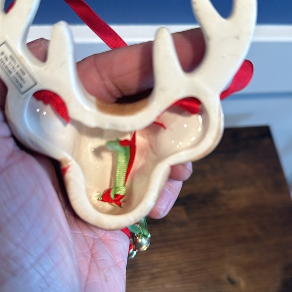 Vtg. MIDWEST IMPORTERS of CANNON FALLS Reindeer Ornament Christmas Holidays - Picture 6 of 7